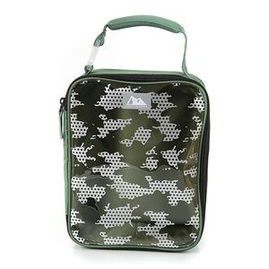 Arctic Zone Translucent Insulated Upright Lunch Pack, Green Camo